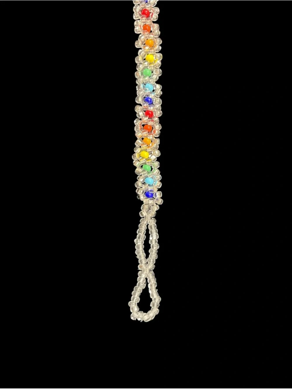 Multicolor Beaded Bracelet - Rainbow